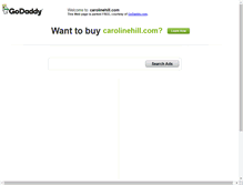 Tablet Screenshot of carolinehill.com